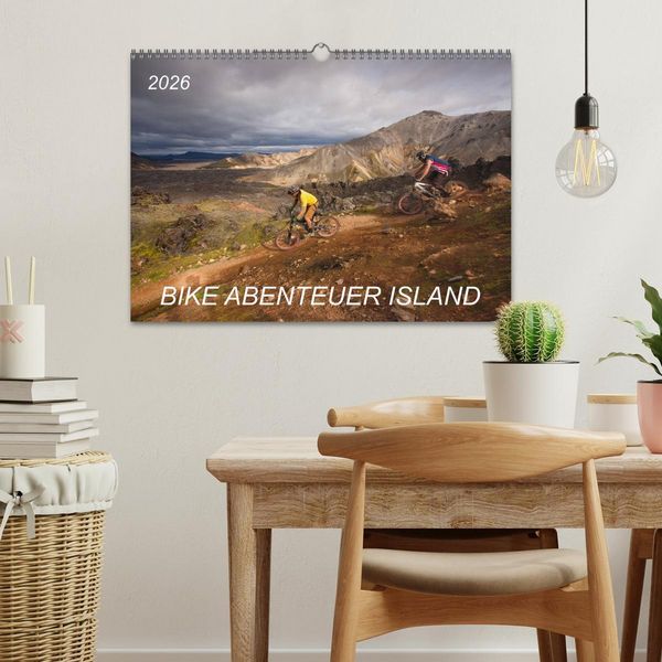 Produktbild: Bike Abenteuer Island (Wandkalender 2026 DIN A3 quer), CALVENDO Monatskalender