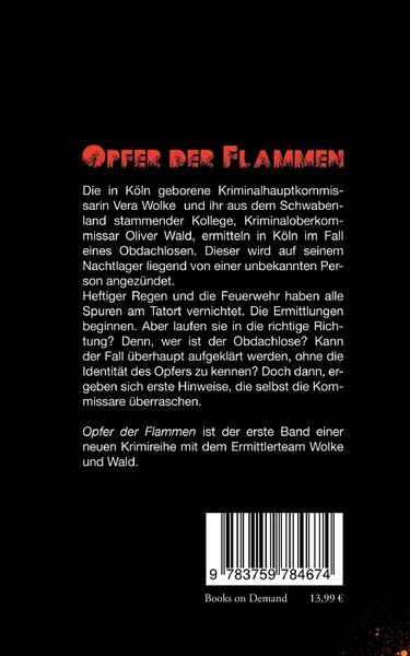 Produktbild: Opfer der Flammen
