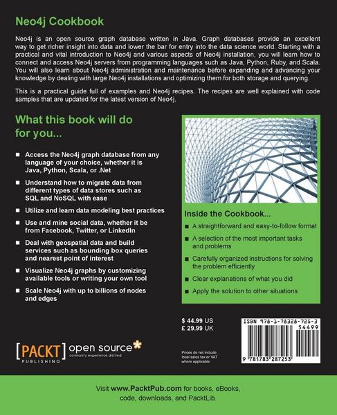 Produktbild: Neo4j Cookbook