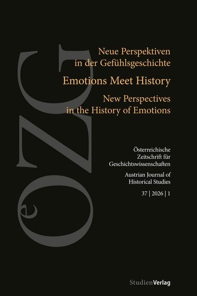 Produktbild: &Ouml;sterreichische Zeitschrift f&uuml;r Geschichtswissenschaften 37 | 2026 | 1
