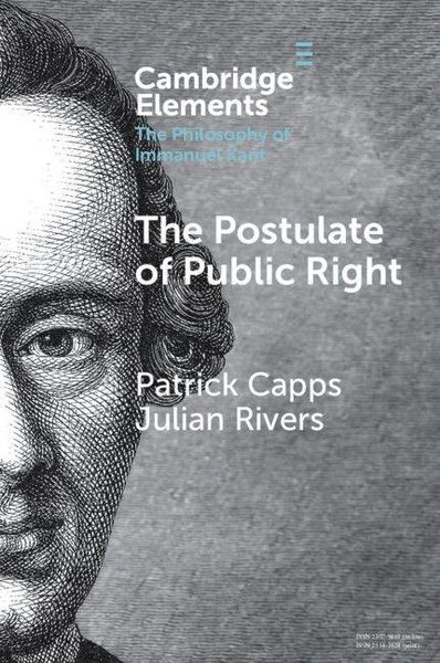 Produktbild: The Postulate of Public Right