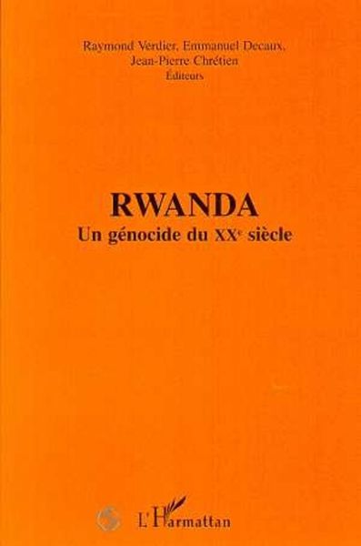 Produktbild: Rwanda un g&eacute;nocide du XX&egrave;me si&egrave;cle