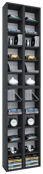 Produktbild: Holz CD DVD Stand Regal Schrank St&auml;nder Almera