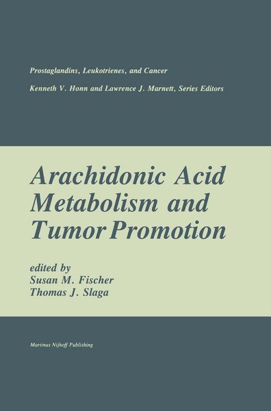 Produktbild: Arachidonic Acid Metabolism and Tumor Promotion