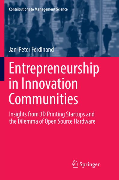 Produktbild: Entrepreneurship in Innovation Communities
