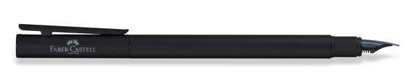 Produktbild: Faber-Castell F&uuml;ller NEO Slim Schwarz matt, schwarz, M