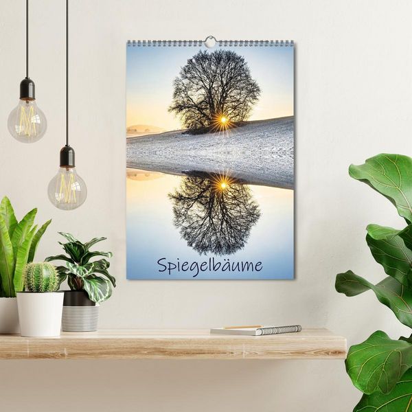 Produktbild: Spiegelb&auml;ume (Wandkalender 2026 DIN A3 hoch), CALVENDO Monatskalender