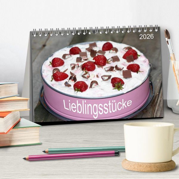 Produktbild: Lieblingsst&uuml;cke (Tischkalender 2026 DIN A5 quer), CALVENDO Monatskalender