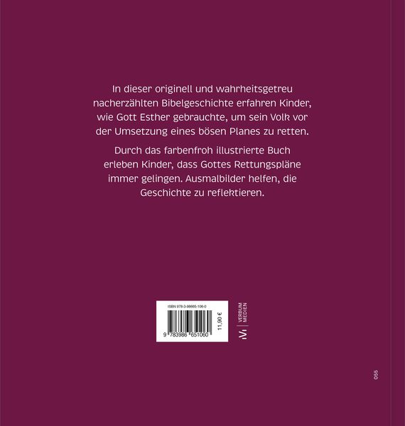 Produktbild: Esther und der unglaublich mutige Plan