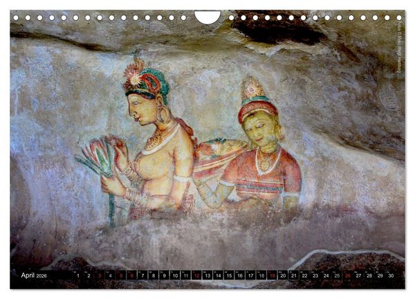 Produktbild: Sri Lanka 2026 Kulturh&ouml;hepunkte (Wandkalender 2026 DIN A4 quer), CALVENDO Monatskalender
