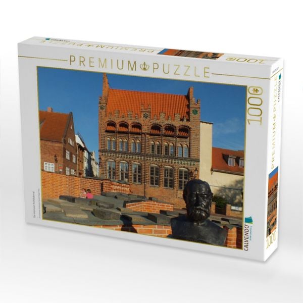 Produktbild: CALVENDO Puzzle Das Wismarer Archidiakonat | 1000 Teile Lege-Gr&ouml;&szlig;e 64x48cm Foto-Puzzle f&uuml;r gl&uuml;ckliche Stunden