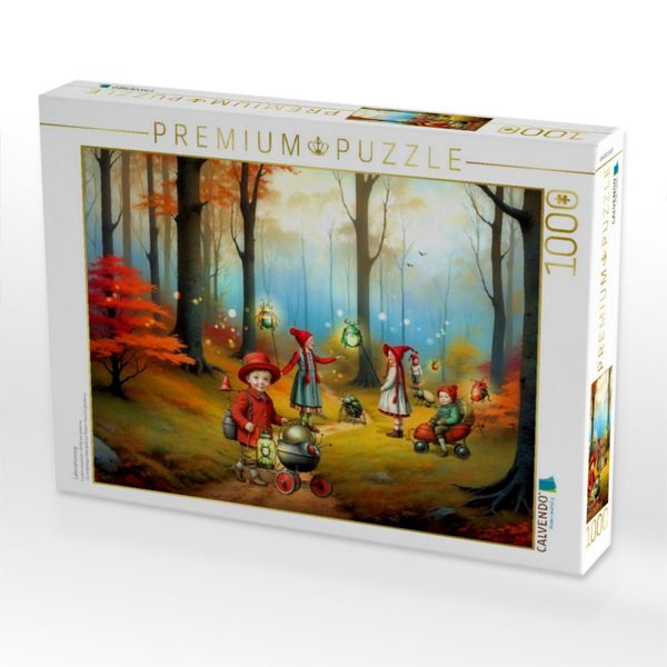 Produktbild: CALVENDO Puzzle Laternenumzug | 1000 Teile Lege-Gr&ouml;&szlig;e 64x48cm Foto-Puzzle f&uuml;r gl&uuml;ckliche Stunden