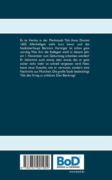 Produktbild: Die Gerber Marie und der Bierkrieg