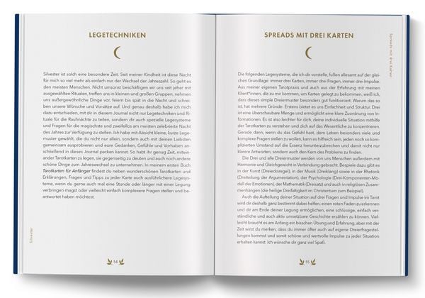 Produktbild: Tarot Journal f&uuml;r Rauhn&auml;chte und Jahreswende