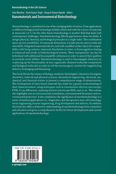 Produktbild: Nanomaterials and Environmental Biotechnology