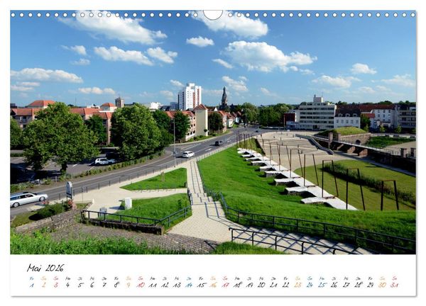 Produktbild: Saarlouis - Stadt des Sonnenk&ouml;nigs (Wandkalender 2026 DIN A3 quer), CALVENDO Monatskalender