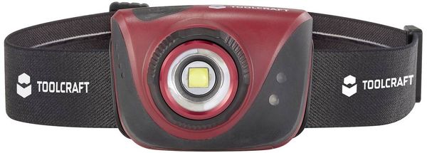 Produktbild: TOOLCRAFT LED Stirnlampe akkubetrieben 580lm 6.45h TO-9581292