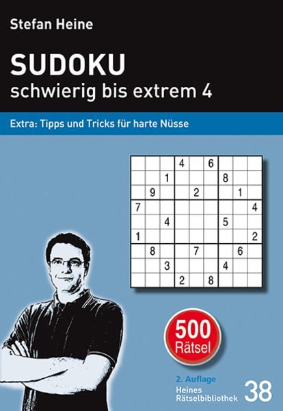 SUDOKU - schwierig bis extrem 4, Taschenbuch von , Verlag presse service, 978-3-939940-37-1