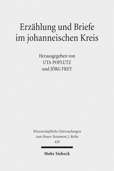 Produktbild: Erz&auml;hlung und Briefe im johanneischen Kreis