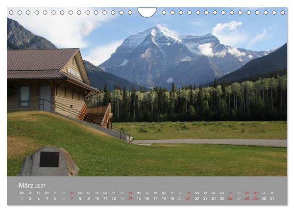 Produktbild: Rocky Mountains 2027 (Wandkalender 2027 DIN A4 quer), CALVENDO Monatskalender