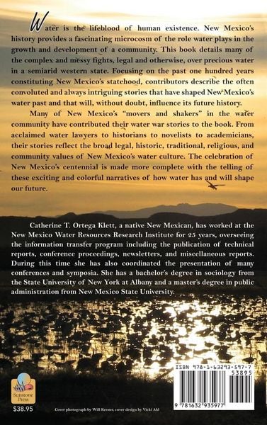 Produktbild: One Hundred Years of Water Wars in New Mexico, 1912-2012