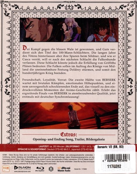 Produktbild: Berserk - Volume 2 ( Episode 14-25) Limitiertes Steelbook [2 BRs]
