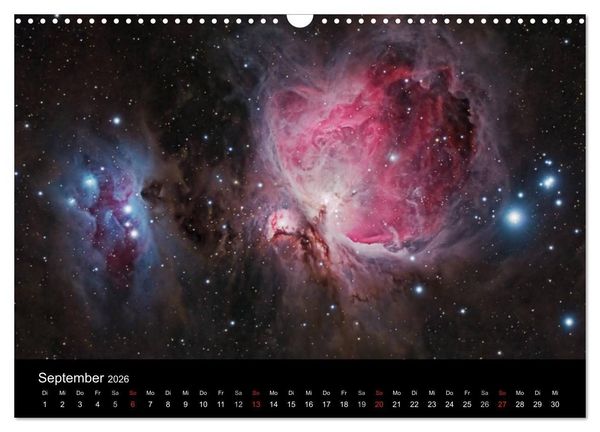 Produktbild: Universum - Eine Reise zu den Sternen (Wandkalender 2026 DIN A3 quer), CALVENDO Monatskalender