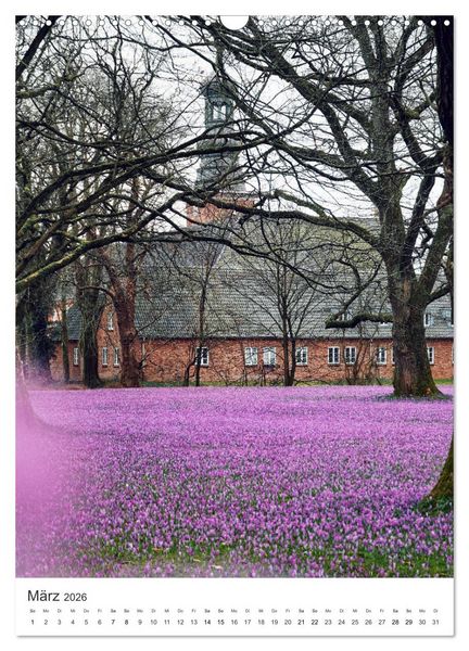 Produktbild: Husum - graue Stadt am Meer (Wandkalender 2026 DIN A3 hoch), CALVENDO Monatskalender