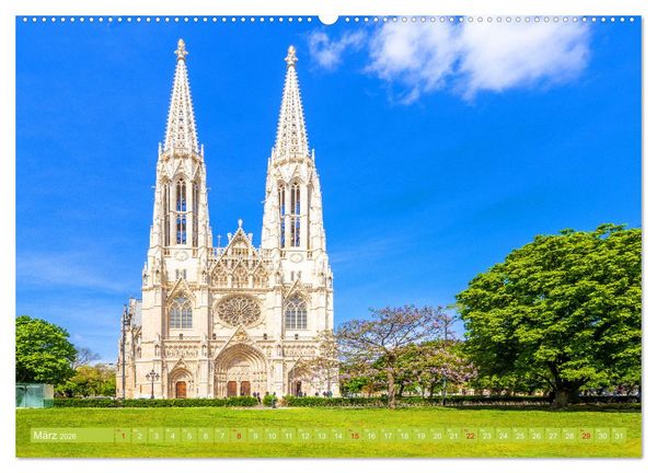 Produktbild: Herzlich willkommen in Wien (Wandkalender 2026 DIN A2 quer), CALVENDO Monatskalender