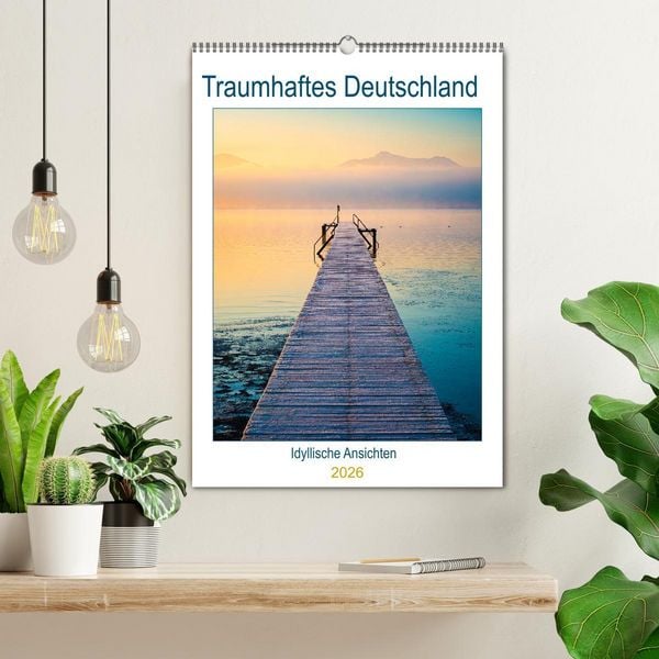 Produktbild: Traumhaftes Deutschland - Idyllische Ansichten (Wandkalender 2026 DIN A2 hoch), CALVENDO Monatskalender