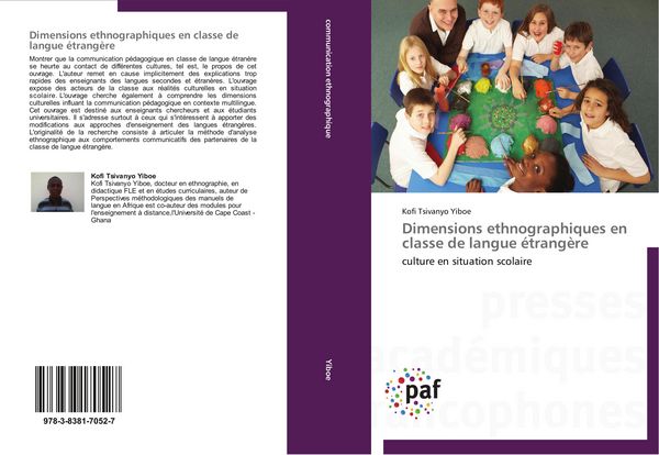 Produktbild: Dimensions ethnographiques en classe de langue &eacute;trang&egrave;re
