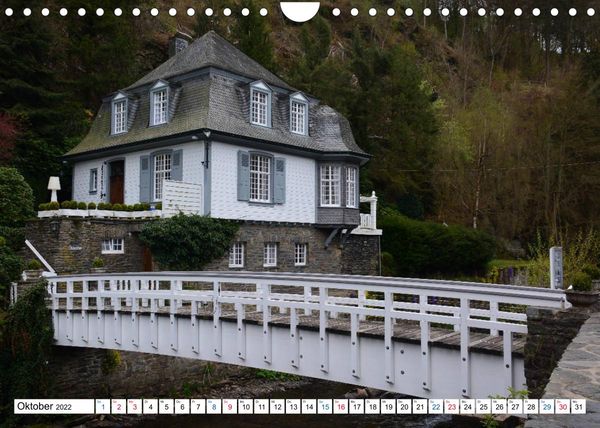 Produktbild: Monschau - Fachwerkidylle in der Eifel (Wandkalender 2022 DIN A4 quer)