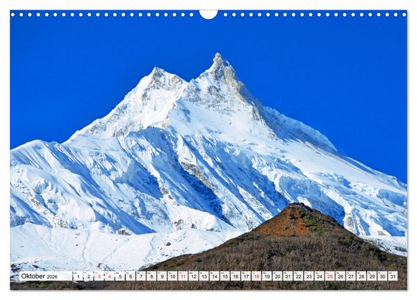 Produktbild: Grandioser Himalaya, Bergriesen in Nepal (Wandkalender 2026 DIN A3 quer), CALVENDO Monatskalender