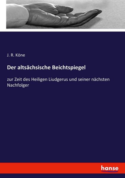 Produktbild: Der alts&auml;chsische Beichtspiegel