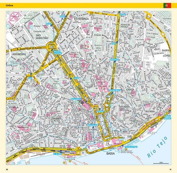Produktbild: ADAC L&auml;nderkarte Portugal 1:300.000