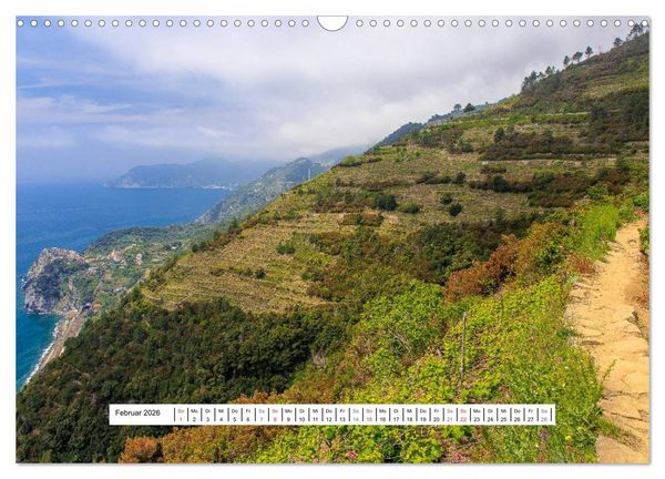 Produktbild: Cinque Terre Sentiero Azzurro (Wandkalender 2026 DIN A3 quer), CALVENDO Monatskalender