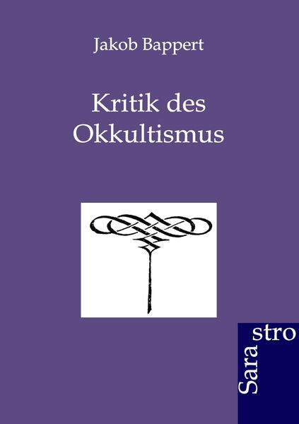Produktbild: Kritik des Okkultismus