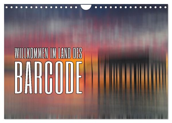 Produktbild: Willkommen im Land des Barcode (Wandkalender 2026 DIN A4 quer), CALVENDO Monatskalender
