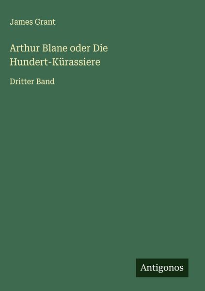 Produktbild: Arthur Blane oder Die Hundert-K&uuml;rassiere