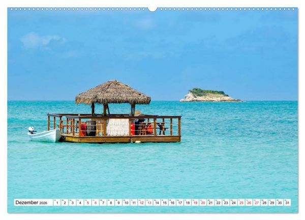 Produktbild: Karibische Momente - Eine Reise ins tropische Paradies (Wandkalender 2026 DIN A2 quer), CALVENDO Monatskalender