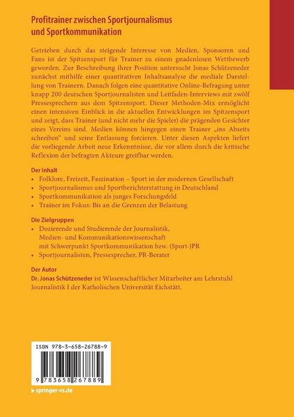Produktbild: Profitrainer zwischen Sportjournalismus und Sportkommunikation