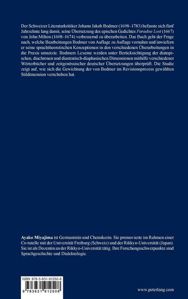 Produktbild: Regionalit&auml;t in Johann Jakob Bodmers &Uuml;bersetzungen von Miltons &laquo;Paradise Lost&raquo;