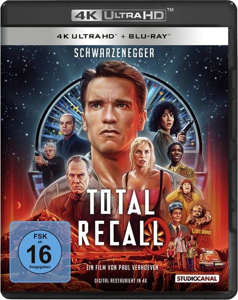 Produktbild: Total Recall / Uncut (4K Ultra HD) (+ Blu-ray 2D)