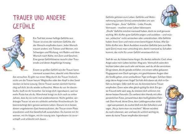 Produktbild: Wie tief ist ein Grab? Alles &uuml;ber Sterben, Tod und Abschiednehmen