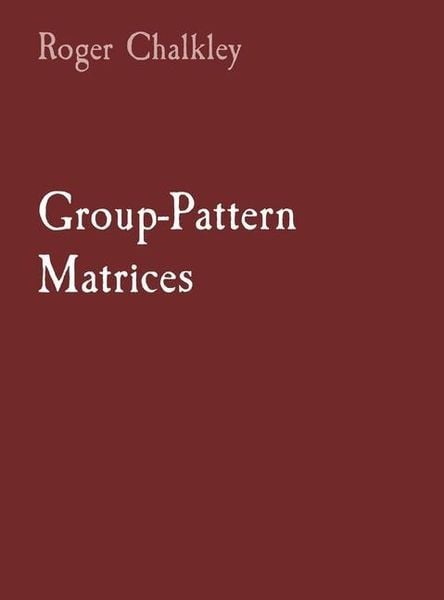 Produktbild: Group-Pattern Matrices
