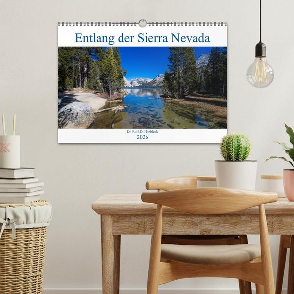 Produktbild: Entlang der Sierra Nevada (Wandkalender 2026 DIN A3 quer), CALVENDO Monatskalender