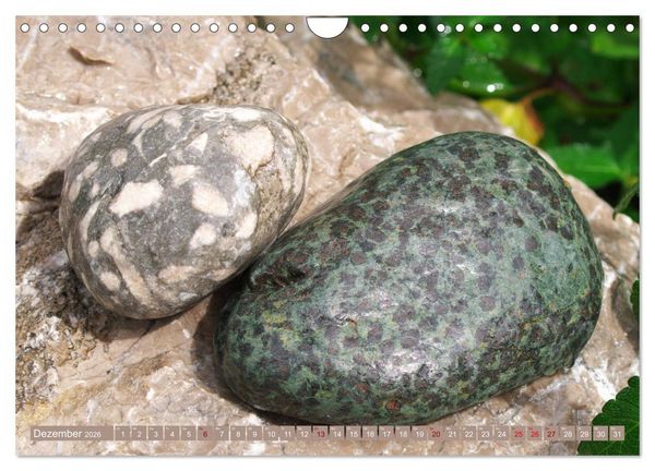 Produktbild: Isarsteine - Eine faszinierende Reise durch das Urgestein der Isar (Wandkalender 2026 DIN A4 quer), CALVENDO Monatskalender