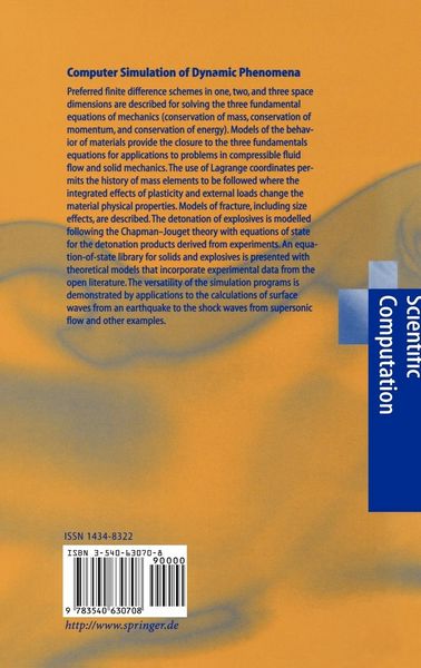 Produktbild: Computer Simulation of Dynamic Phenomena