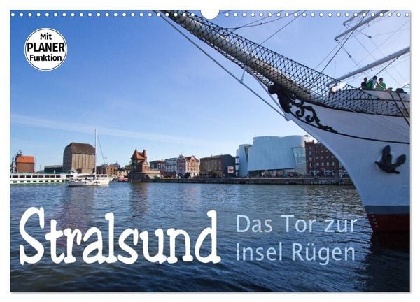 Produktbild: Stralsund. Das Tor zur Insel R&uuml;gen (Wandkalender 2026 DIN A3 quer), CALVENDO Monatskalender