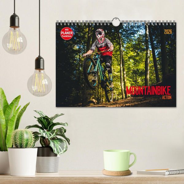 Produktbild: Mountainbike Action (Wandkalender 2026 DIN A4 quer), CALVENDO Monatskalender